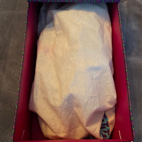 Tory Burch Miller Sandals in Eggplant - Picture 9 of 10